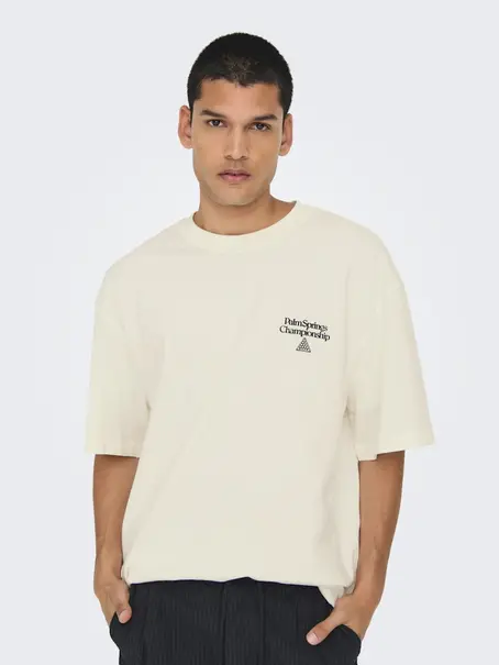 Only & Sons ONSMILO PASADENA OVS SS TEE