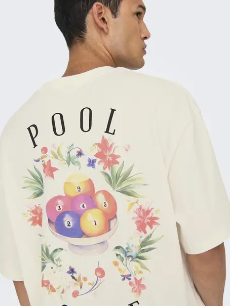 Only & Sons ONSMILO PASADENA OVS SS TEE
