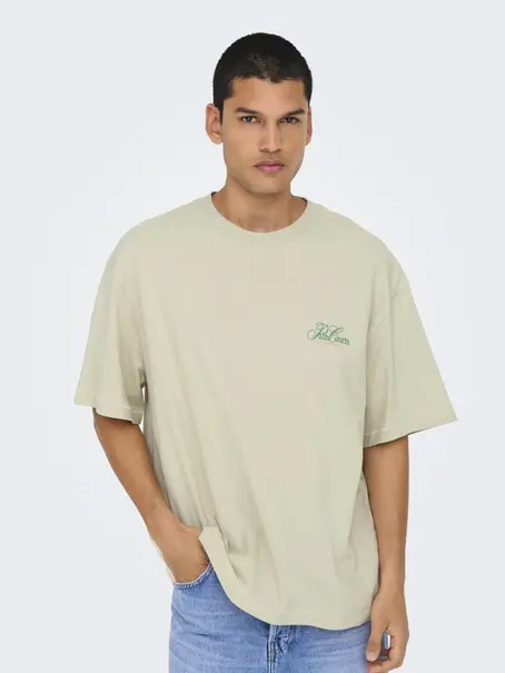 Only & Sons ONSMILO PASADENA OVS SS TEE