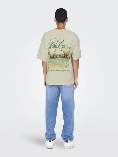 Only & Sons ONSMILO PASADENA OVS SS TEE