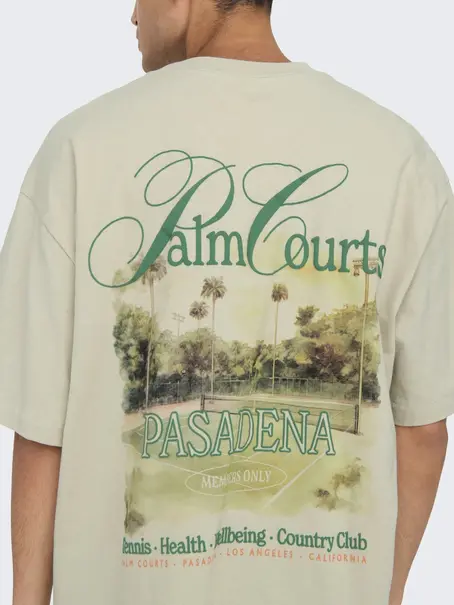 Only & Sons ONSMILO PASADENA OVS SS TEE