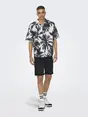 Only & Sons ONSPLY BLK JOG 8581 PIM DNM SHORTS