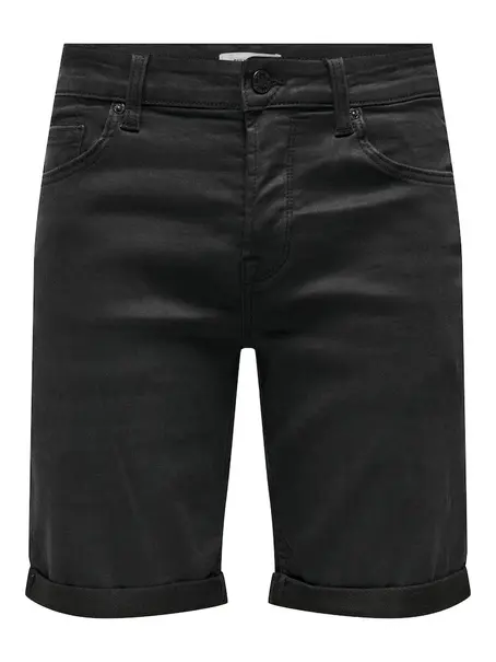 Only & Sons ONSPLY BLK JOG 8581 PIM DNM SHORTS