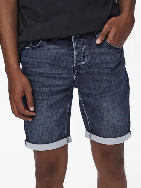 Only & Sons ONSPLY JOG DB 8582 PIM DNM SHORTS N