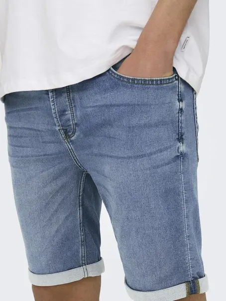 Only & Sons ONSPLY JOG MB 8584 PIM DNM SHORTS N