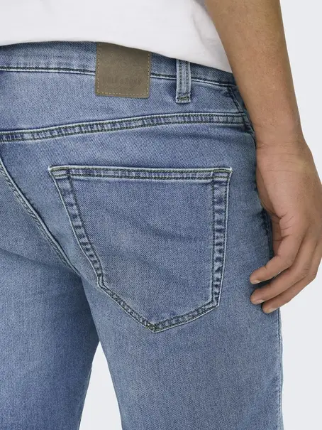 Only & Sons ONSPLY JOG MB 8584 PIM DNM SHORTS N
