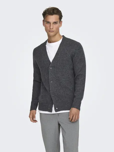 Only & Sons ONSRAY REG LS CARDIGAN KNIT FRML