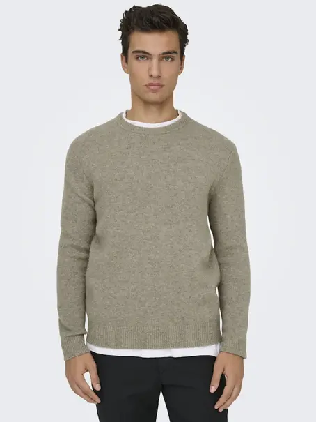 Only & Sons ONSRAY REG LS CREW KNIT FRML