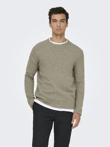 Only & Sons ONSRAY REG LS CREW KNIT FRML
