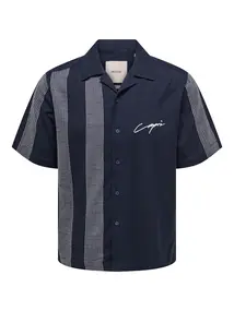 Only & Sons ONSSEIO EMB DETAILED SS SHIRT 0323