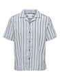 Only & Sons ONSTREV LIFE REG STRIPE SS SHIRT NO