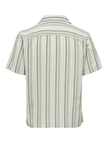 Only & Sons ONSTREV LIFE REG STRIPE SS SHIRT NO