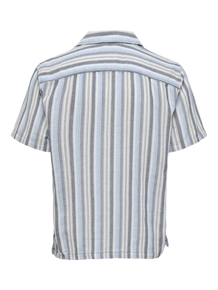 Only & Sons ONSTREV LIFE REG STRIPE SS SHIRT NO