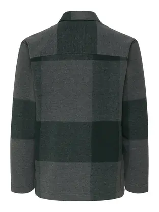Only & Sons ONSWAKE CHECKED ZIP OVERSHIRT