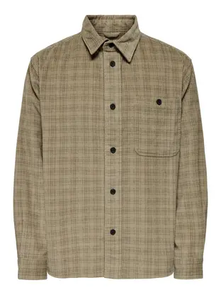 Only & Sons ONSWALEED CORDUROY OVERSHIRT 0345