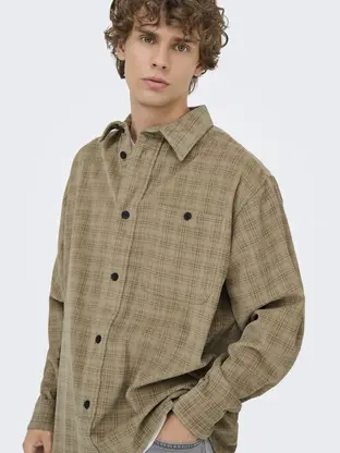 Only & Sons ONSWALEED CORDUROY OVERSHIRT 0345