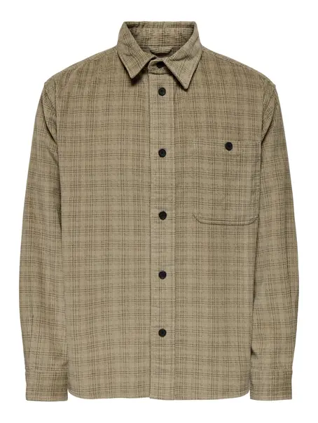 Only & Sons ONSWALEED CORDUROY OVERSHIRT 0345