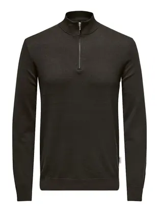 Only & Sons ONSWYLER LIFE REG 14 HALF ZIP KNIT