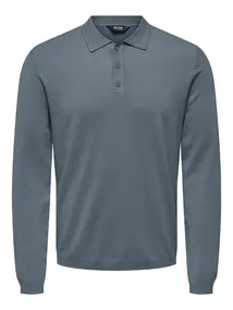 Only & Sons ONSWYLER LIFE REG 14 LS POLO KNIT N