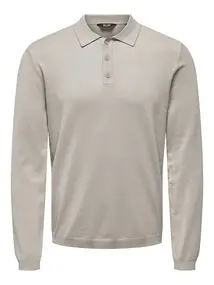 Only & Sons ONSWYLER LIFE REG 14 LS POLO KNIT N