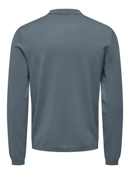 Only & Sons ONSWYLER LIFE REG 14 LS POLO KNIT N