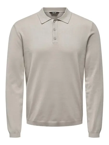 Only & Sons ONSWYLER LIFE REG 14 LS POLO KNIT N