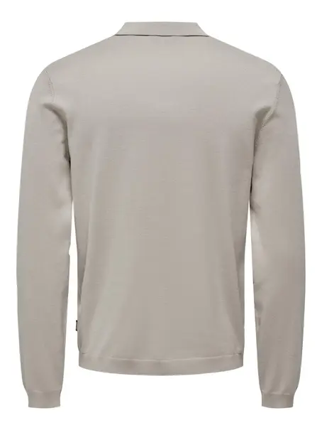 Only & Sons ONSWYLER LIFE REG 14 LS POLO KNIT N