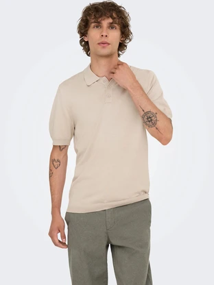 Only & Sons ONSWYLER LIFE REG 14 SS POLO KNIT N