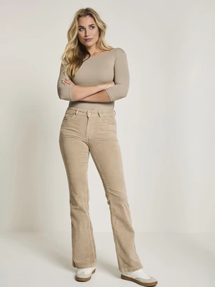 Para Mi Jade - Vintage Corduroy - 633 - Khaki Green - L32