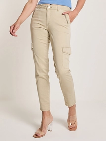 Para Mi Jill (Cargo) - Casual Cargo - 637 - Light Olive -