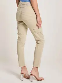 Para Mi Jill (Cargo) - Casual Cargo - 637 - Light Olive -