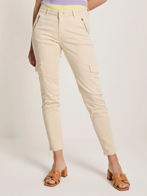 Para Mi Jill (Cargo) - Casual Cargo - 637 - Light Olive -