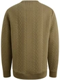 PME Legend Crewneck cable jacquard sweat