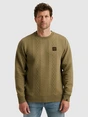 PME Legend Crewneck cable jacquard sweat