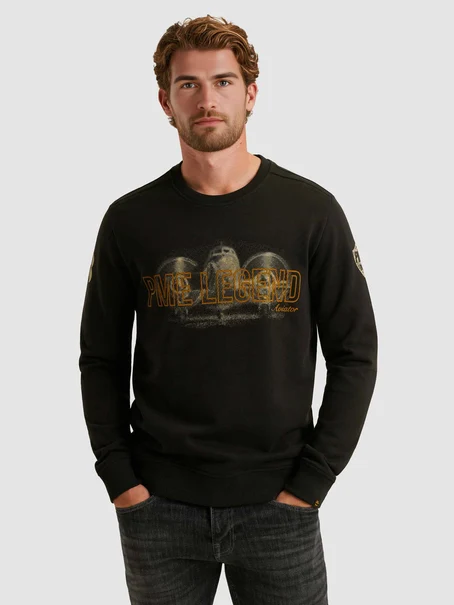 PME Legend Crewneck chest print