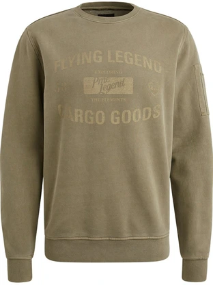 PME Legend Crewneck peach fleece gd