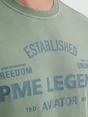 PME Legend Crewneck terry garment dyed