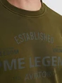 PME Legend Crewneck terry garment dyed