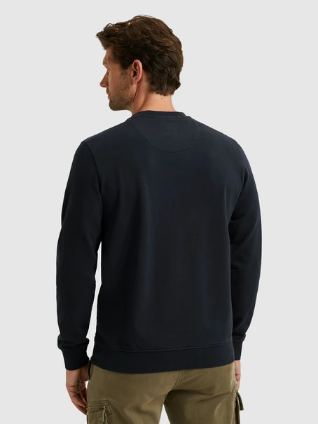 PME Legend Crewneck terry garment dyed