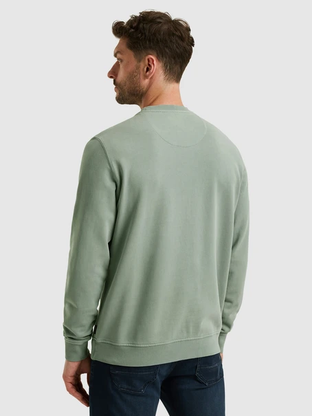 PME Legend Crewneck terry garment dyed