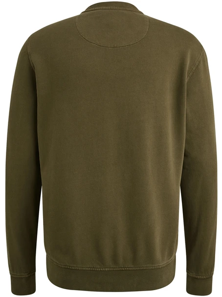 PME Legend Crewneck terry garment dyed
