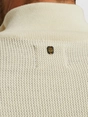 PME Legend Half zip collar cotton knit