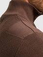 PME Legend Half zip collar cotton knit