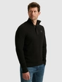 PME Legend Half zip collar cotton knit