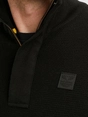 PME Legend Half zip collar cotton knit
