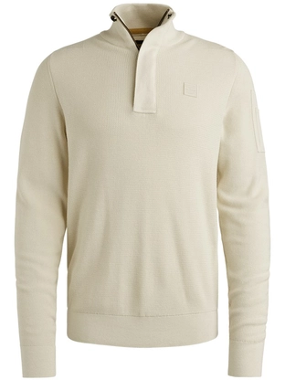 PME Legend Half zip collar cotton knit