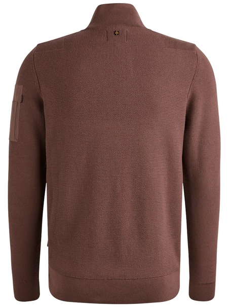 PME Legend Half zip collar cotton knit