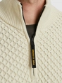 PME Legend Half zip collar cotton mix yarn