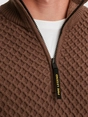 PME Legend Half zip collar cotton mix yarn