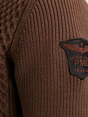 PME Legend Half zip collar cotton mix yarn